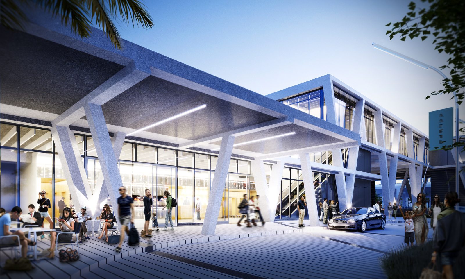 La gare Brightline de Fort Lauderdale