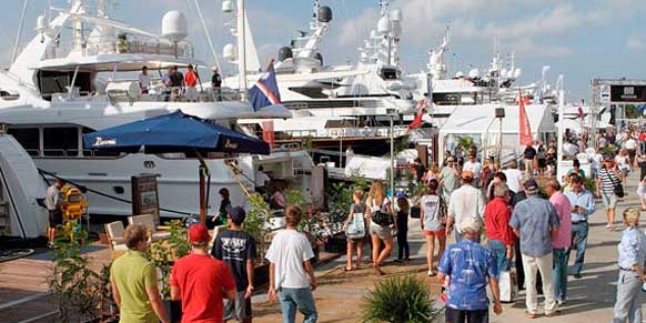 Le salon nautique de Fort Lauderdale et ses yachts